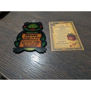 Frog Christmas Ornament Toadally Awesome NEW Christmas Tree